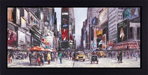 New York Central by Henderson Cisz - Framed Limited Edition on Canvas